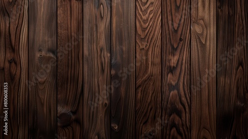 High-resolution image displaying a seamless texture of dark wooden planks, perfect for creating backgrounds or wallpapers