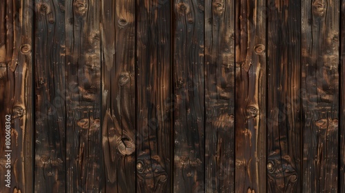 A weathered-looking wooden plank texture soaked with raindrops, showcasing a moody, natural scene photo