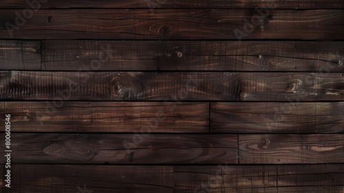 Close-up view of the polished surface of wooden planks, highlighting the smooth texture and wood grain