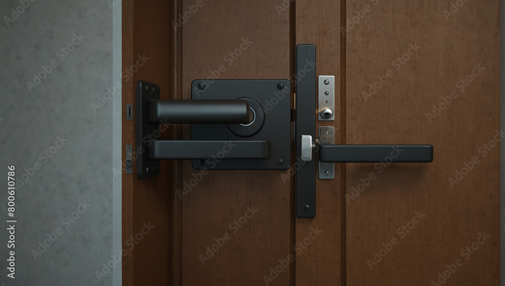 door lock with new look