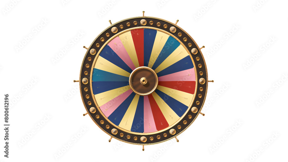 Obraz premium colored fortune well roulet