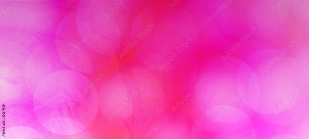 Pink bokeh widescreen background for Banner, Poster, celebration, event and various design works Pink bokeh widescreen background for Banner, Poster, celebration, event and various design works
