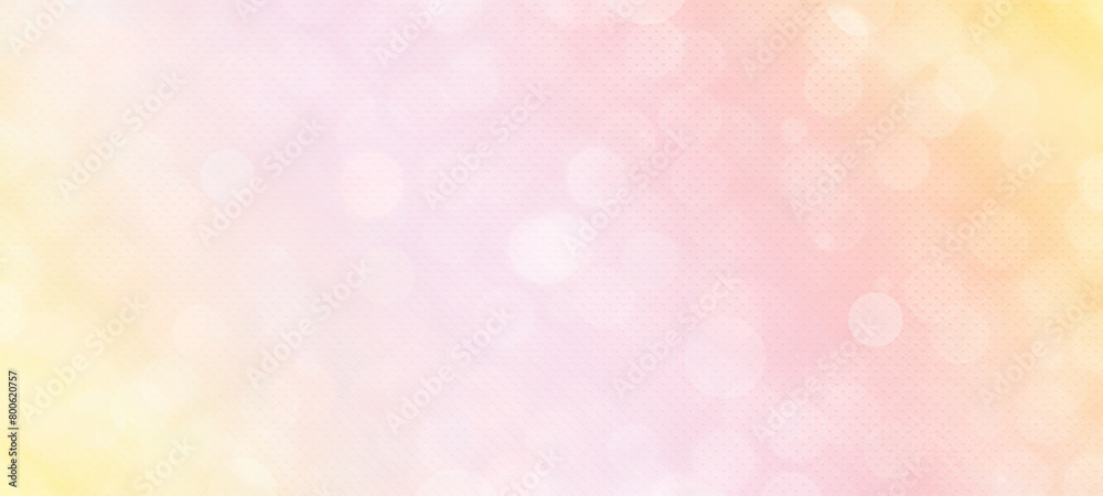 Yellow bokeh widescreen background for Banner, Poster, celebration, event and various design works Yellow bokeh widescreen background for Banner, Poster, celebration, event and various design works