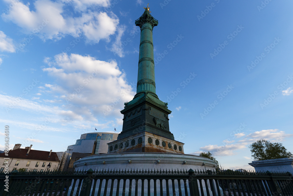 The July Column in Bastille Square in Paris