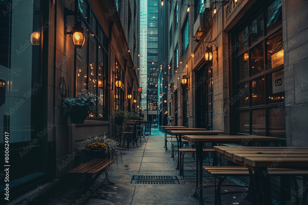 Urban chic backdrop city vibes modern lifestyle 