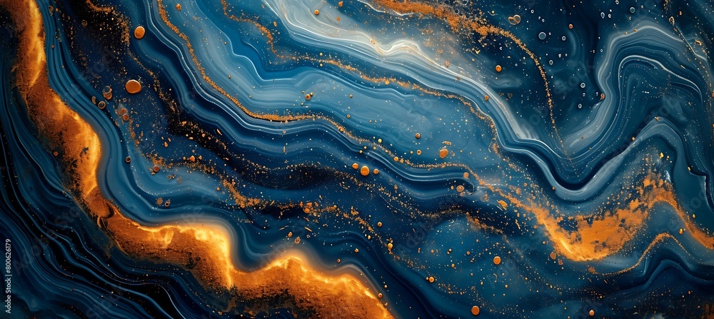 Golden and Black Intricate and Delicate Backdrop With Soft Lines. Marble and Water Effect Golden and Black Intricate and Delicate Backdrop With Soft Lines. Marble and Water Effect