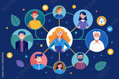 Visualizing the interconnectedness of family members through art