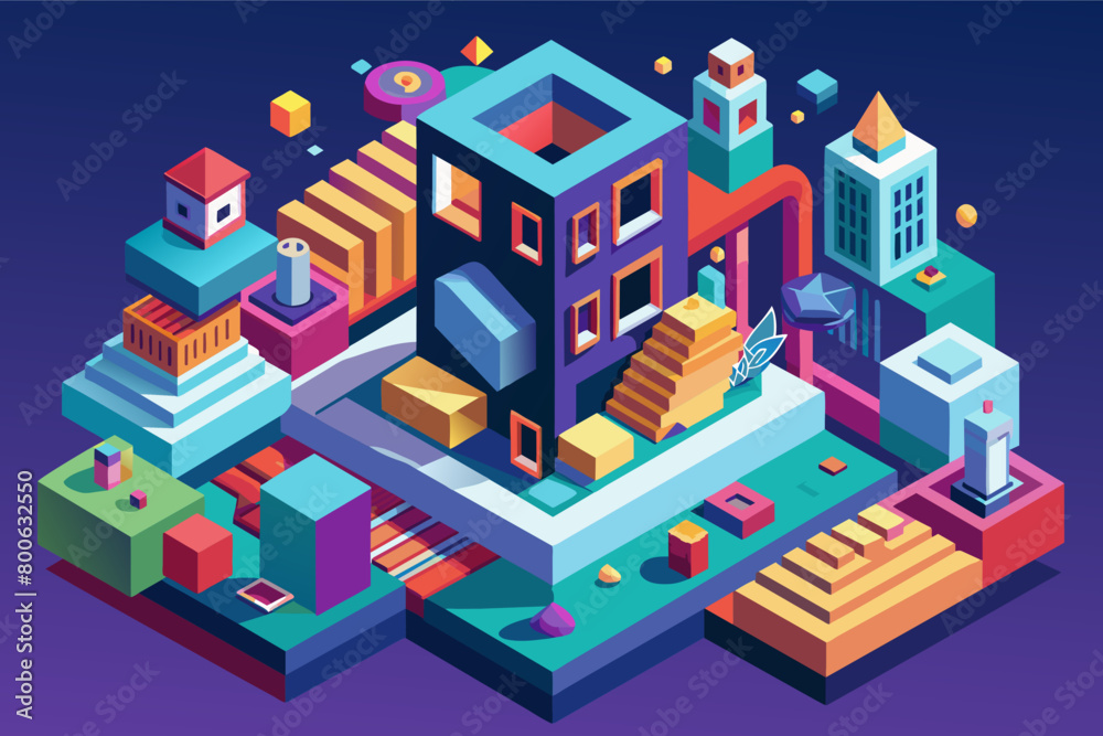 Think outside the box with your isometric shapes