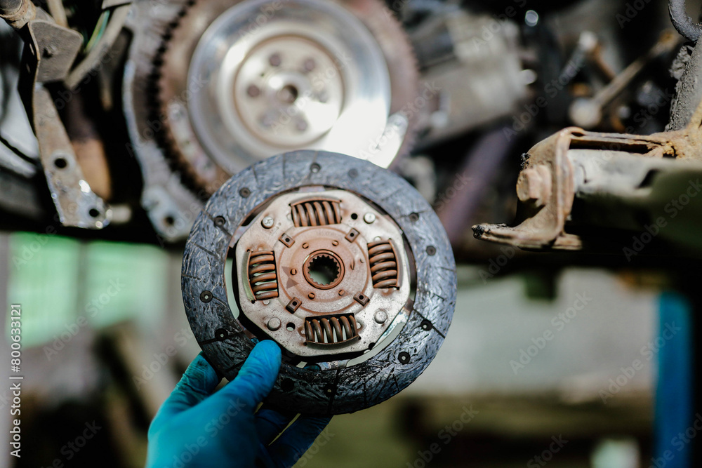 replacing a car transmission clutch kit