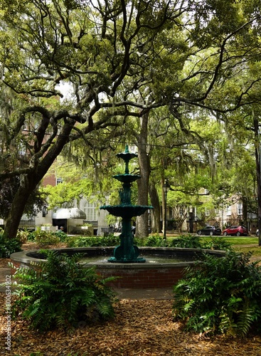 Lafayette Square in Savannah Georgia