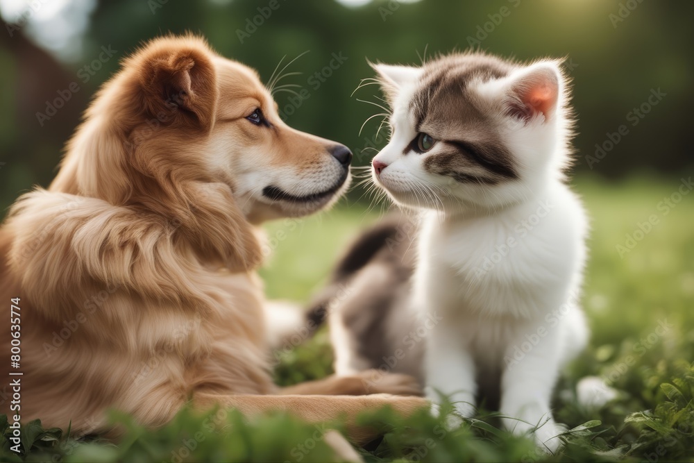 'friendship dog cat pet white animal domestic background together puppy kitten friendship2 young canino friends togetherness funny looking tabby pedigree maine coon labrador retriever grass' 'friendship dog cat pet white animal domestic background together puppy kitten friendship2 young canino friends togetherness funny looking tabby pedigree maine coon labrador retriever grass'