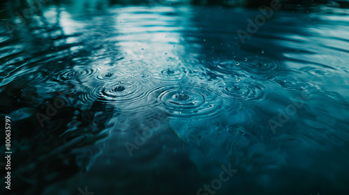 Whispering Ripples: Serenade of the Rain