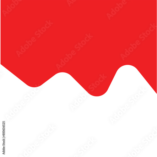 Separator header for App Website, Banners or Posters. Abstract Design Element for Top. Template curve lines. Vector illustration. Eps file 204.
