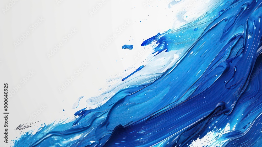 abstract wallpaper illustration with paint bold brushes, good light and predominant bright blue on a white background
abstract wallpaper illustration with paint bold brushes, good light and predominant bright blue on a white background