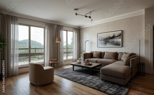 modern luxury living room interior design © Rezhwan