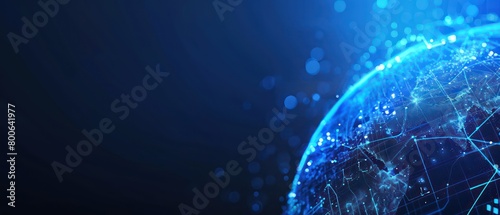 abstract wallpaper in blue representing a graphic broadband spectrum network broadcast, nice lines and sparkles