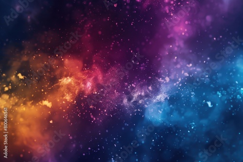 A vibrant background featuring blue  purple  and orange stars. Perfect for various design projects
