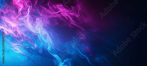Vibrant Neon Background with Blended Blue and Purple Colors, Perfect for Modern Design Projects and Creative Visuals