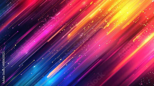 background with vivid neon color gradient lights 