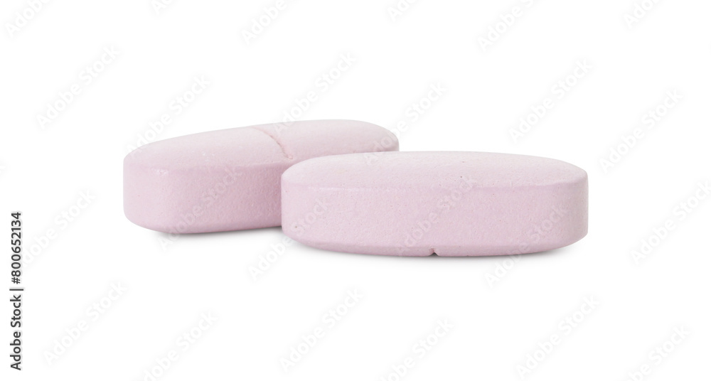 Vitamin pills isolated on white. Health supplement Vitamin pills isolated on white. Health supplement