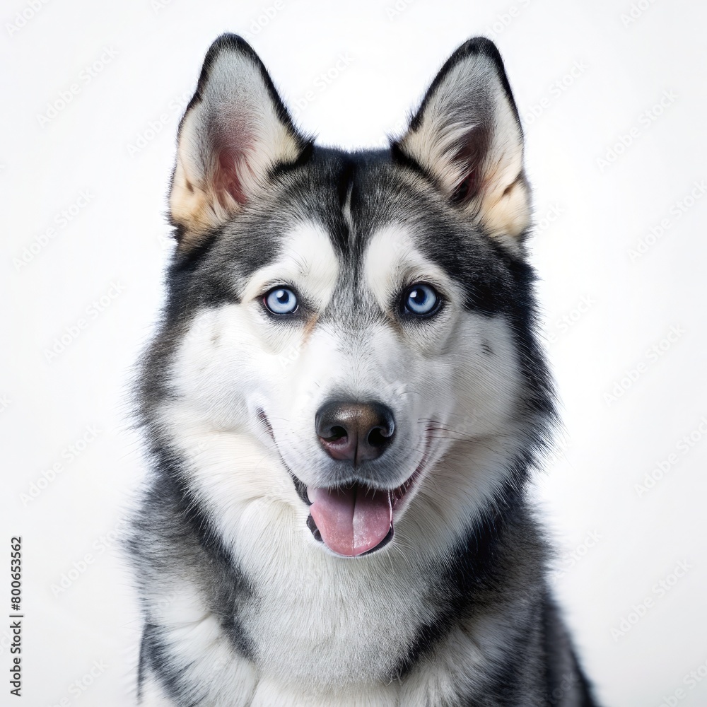 portrait close up of a dog. generative. ai portrait close up of a dog. generative. ai
