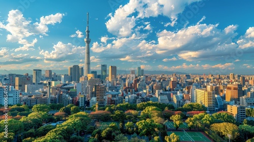 Nagoya skyline, Japan, industrial and cultural hub