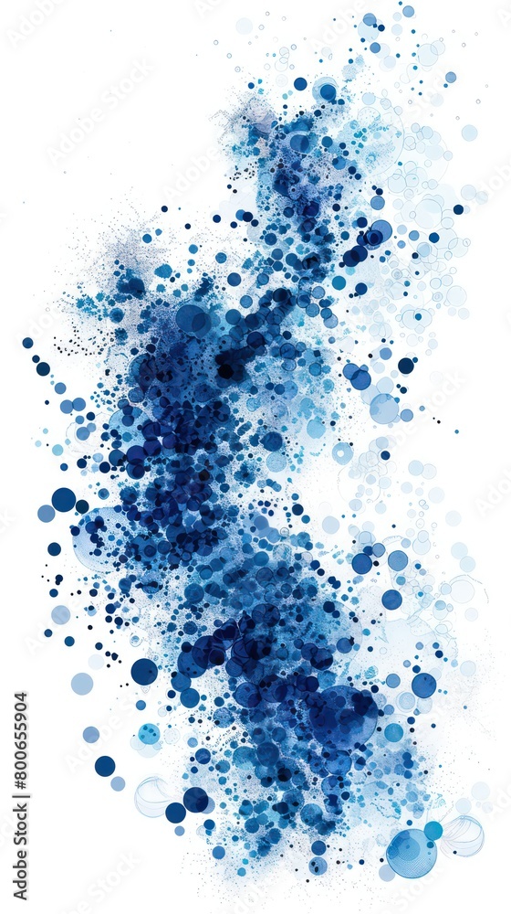 digital representation of pathology made of blue dots and splashes in a white vertical background
digital representation of pathology made of blue dots and splashes in a white vertical background