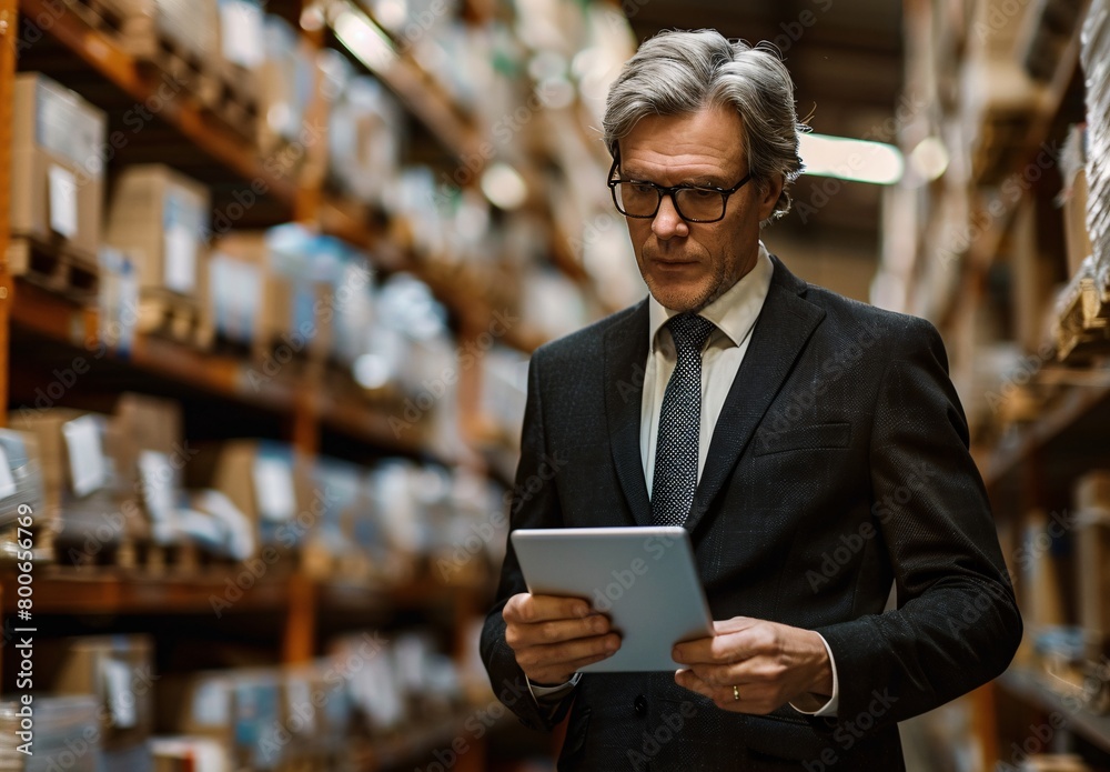 a middle-aged man wearing business attire a middle-aged man wearing business attire