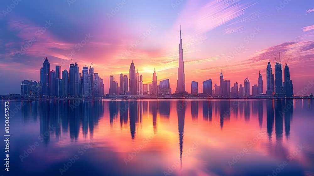 Dubai skyline, UAE's pinnacle of luxury