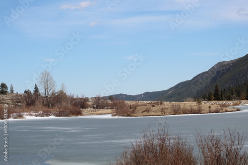 lake in the mountains
