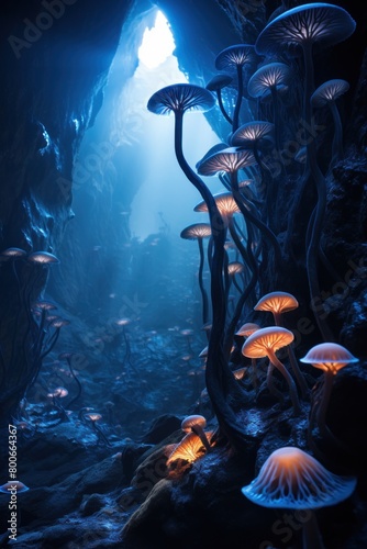 Enchanting Mushroom Forest © Balaraw