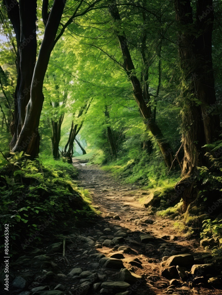 Obraz premium Enchanting Forest Path