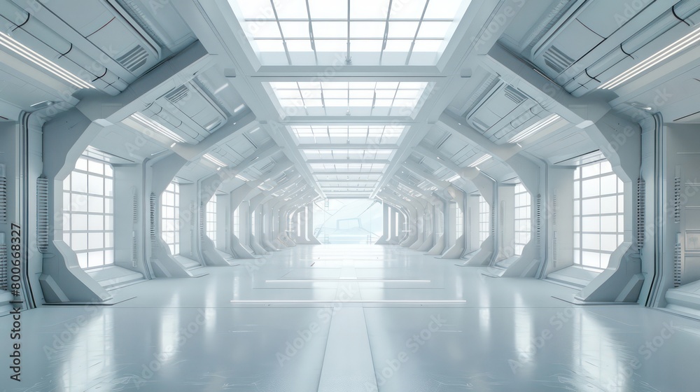 large modern white warehouse interior large modern white warehouse interior
