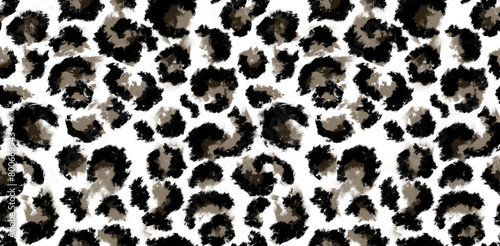 Leopard and zebra pattern design  illustration background  brown leopard and zebra design pattern. 