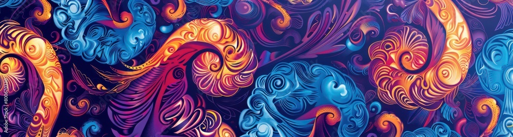 pattern of fluid vivid colors pattern of fluid vivid colors