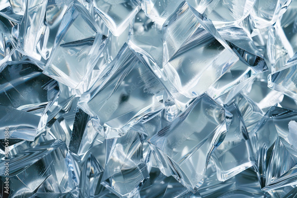 texture of realistic photo with crystal clear surface background