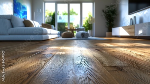 texture of realistic photo of modern wooden floor
