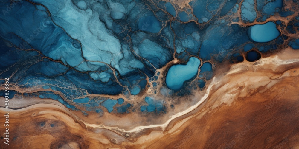 Mesmerizing Fluid Art Composition Mesmerizing Fluid Art Composition