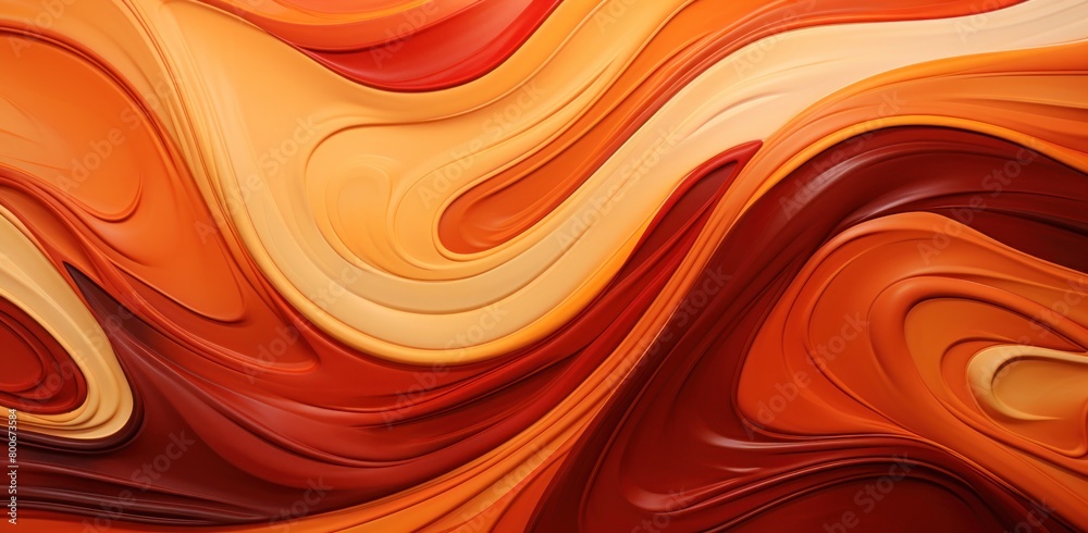 Vibrant Swirling Patterns in Warm Tones Vibrant Swirling Patterns in Warm Tones