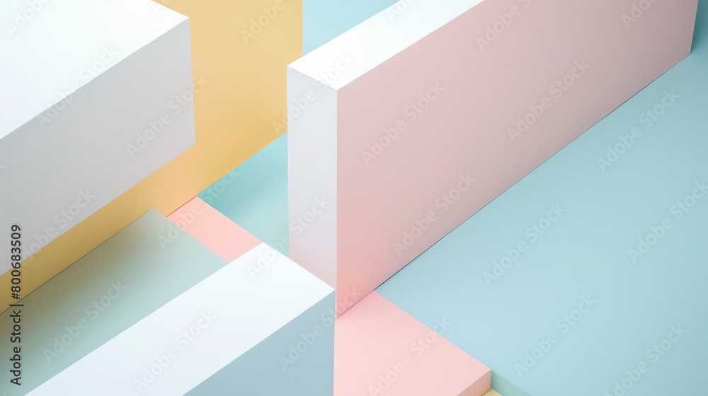 soft pastel shapes along the border, gentle hues framing the whitespace soft pastel shapes along the border, gentle hues framing the whitespace