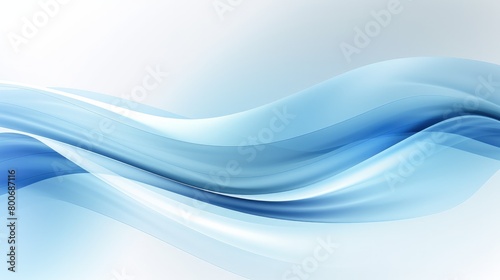 elegant blue and white wave design