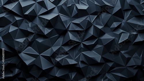 contemporary dark blue 3d wall art