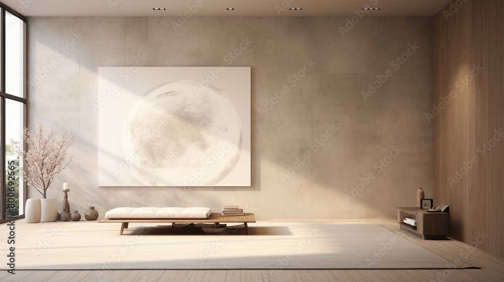  beautiful interior in minimal style