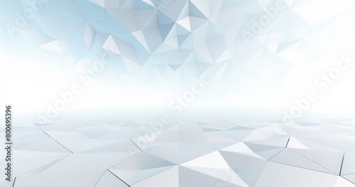 abstract blue geometric horizon background