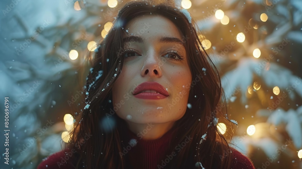 Christmas beautiful girl cute Christmas beautiful girl cute