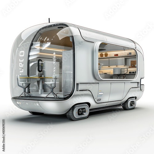Driverless Takeaway Delivery Vehicle