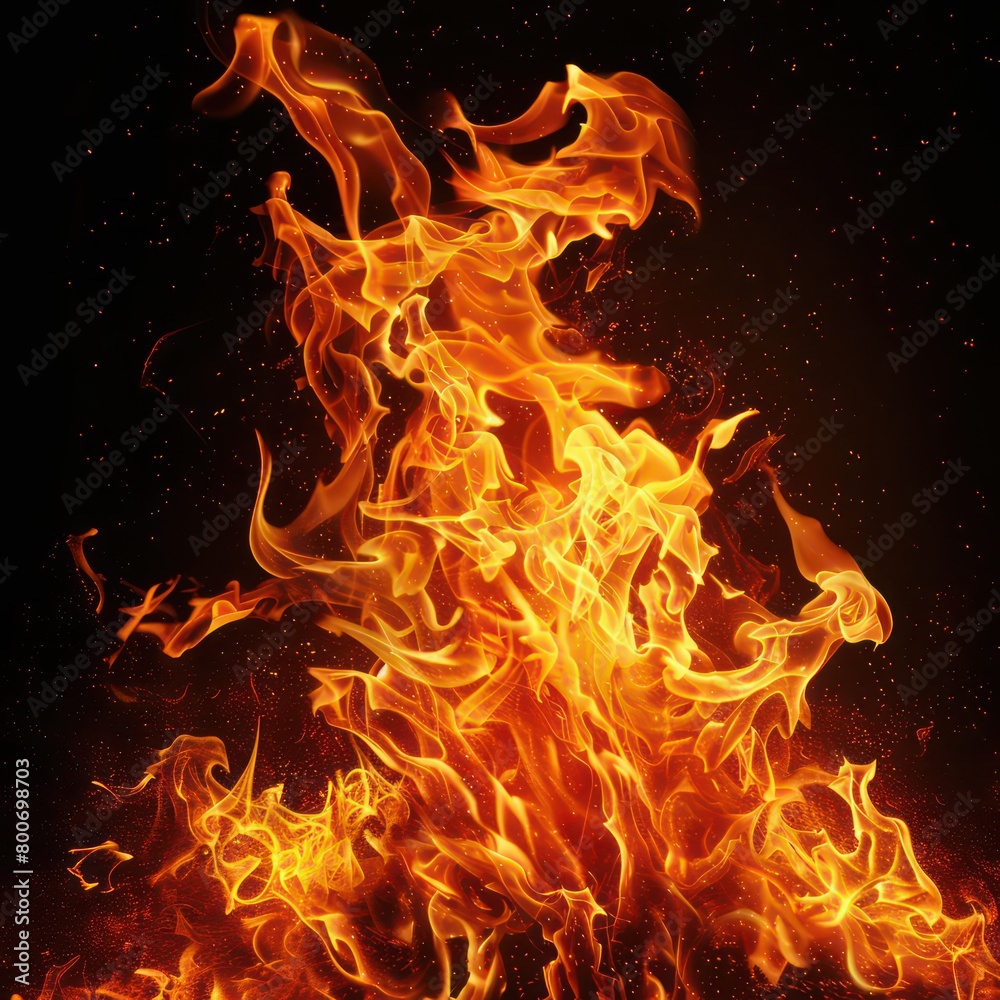 fire flames with an intense and captivating essence fire flames with an intense and captivating essence