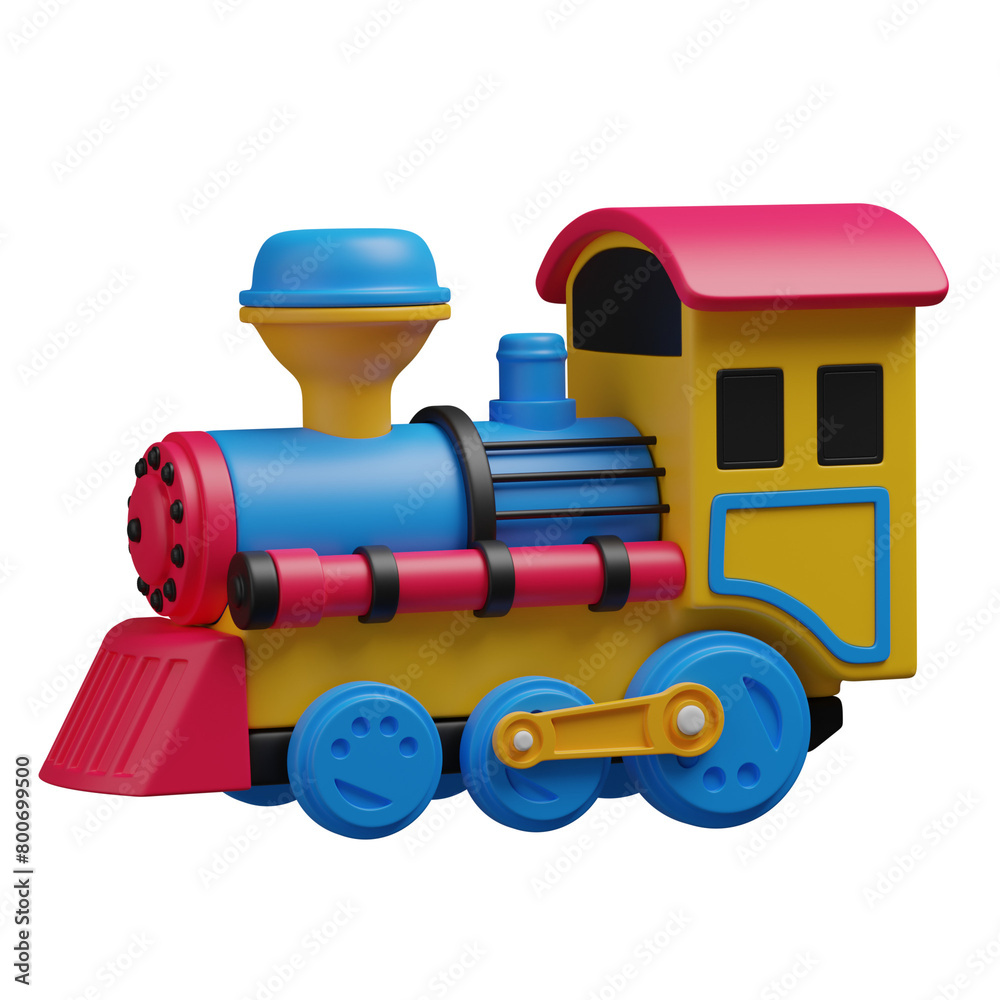 Fototapeta premium 3d render TRAIN illustration