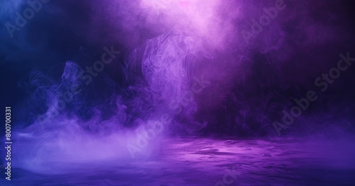 enigmatic purple mist abstract background