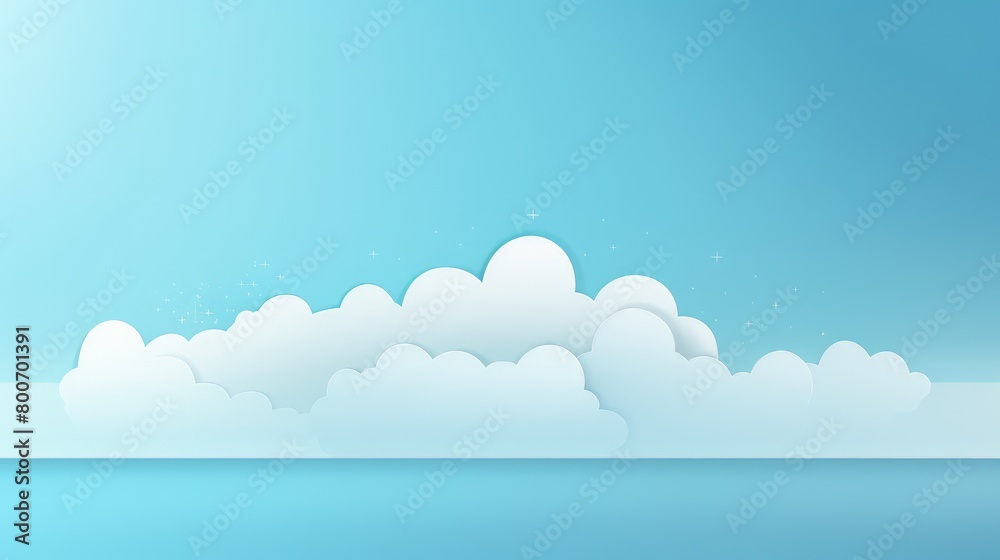 dreamy cloudscape artistic background
